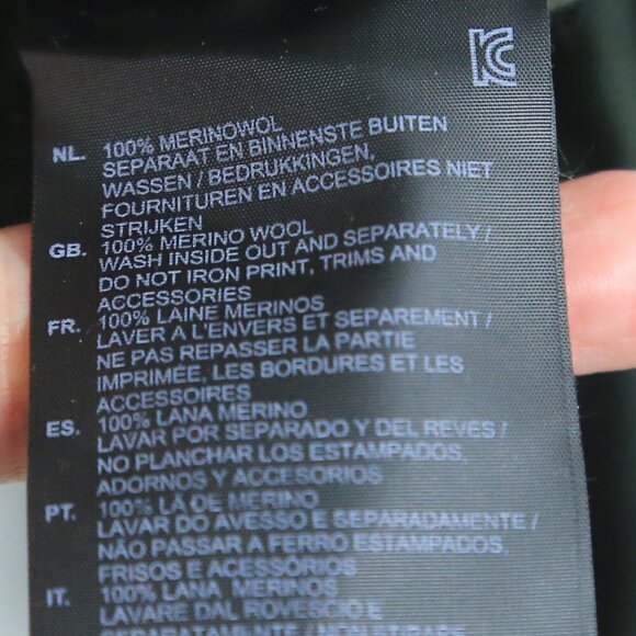 G-star Premium Core Mock Knit Dark Green Sweater Size XL - Picture 7 of 7